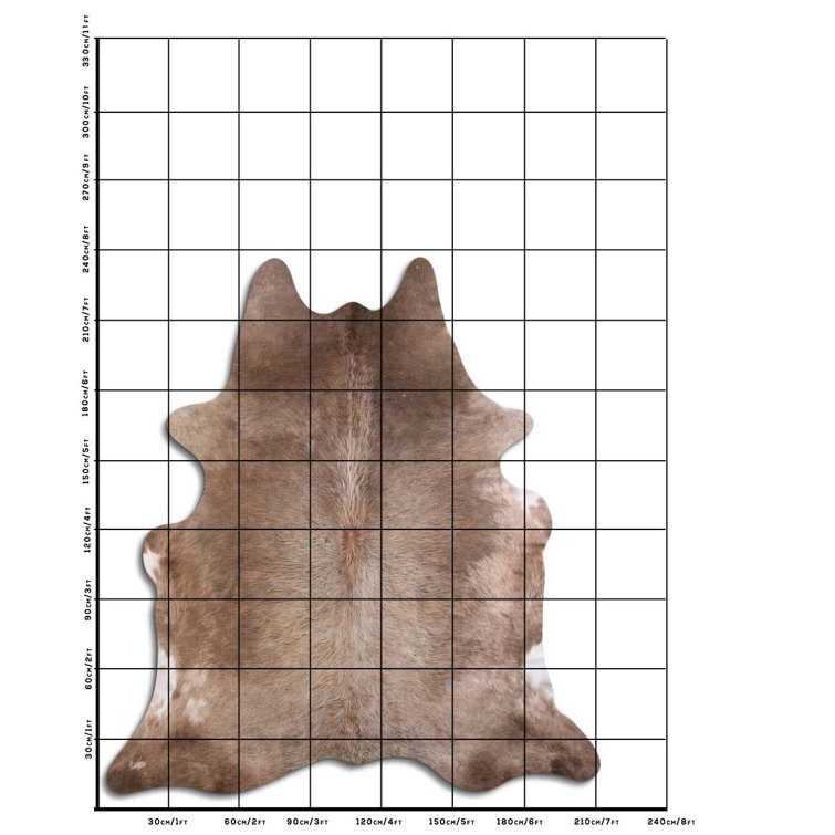 Foundry Select Berklee Hand Knotted Cowhide Rug Wayfair Canada